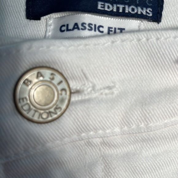 Basic Editions classic fit white jeans - Picture 2 of 7